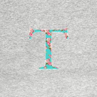 Tau Rose letter T-Shirt